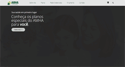 Desktop Screenshot of amha.com.br